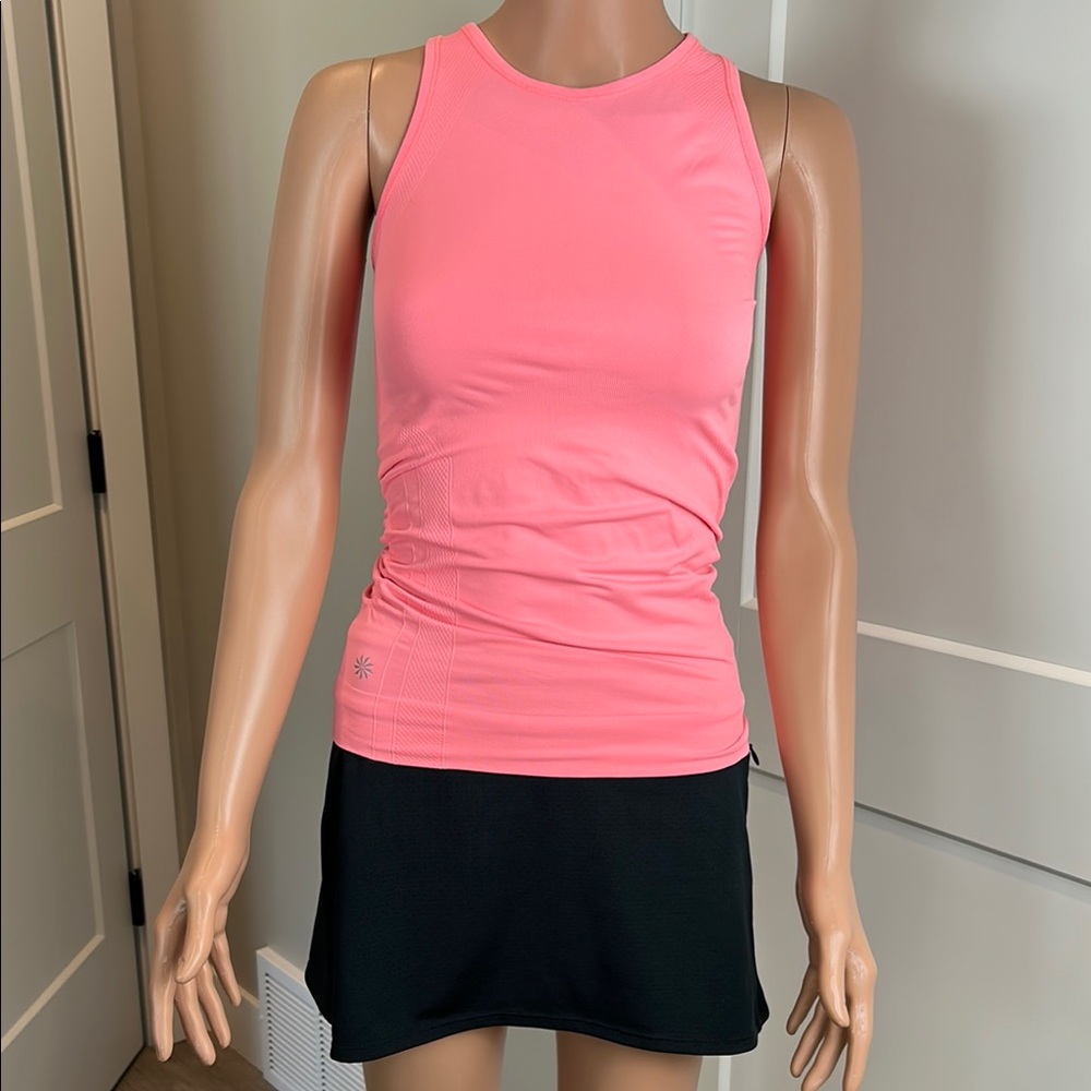 Athleta Pink Fitted Sleeveless Tank Top